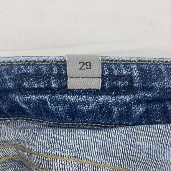 Citizens of Humanity Revolve low rise 3 INCH cropped raw edge skinny jeans s29 - Picture 6 of 11